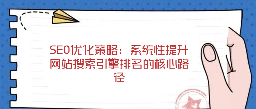 SEO優化策略：系統性提升網站搜索引擎排名的核心路徑