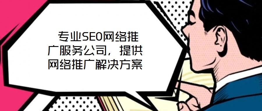  專業SEO網絡推廣服務公司，提供網絡推廣解決方案